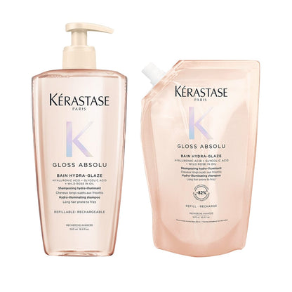 Kérastase Gloss Absolu Hydra-Illuminating Shampoo Refill Duo 500ml