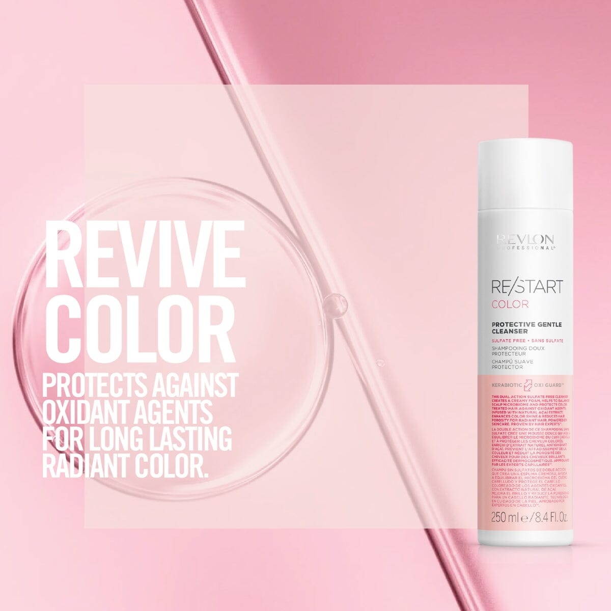 Revlon Professional ReStart Color Sulfate-Free Protective Gentle Cleanser 250ml